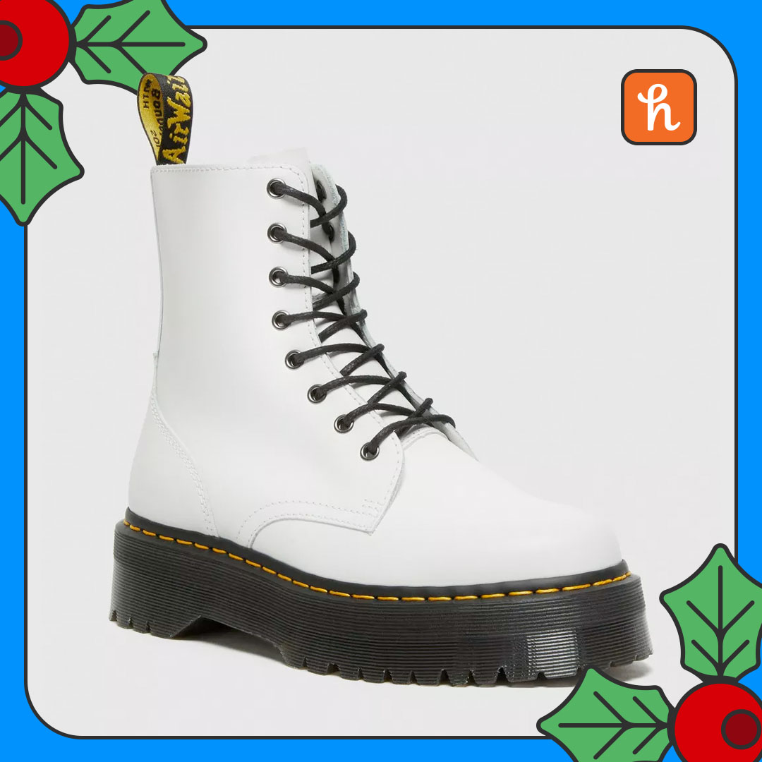 Dr. Marten Gift Guide Jadon Boot Smooth Leather Platforms